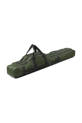 Pazly 3 Bölme Dayanıklı Balıkçı Çantası - Oxford Kumaş, Metal Fermuarlı Balıkçılık Aksesuarları İçin