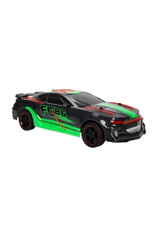1:12 Işıklı Furious Racing Usb Şarjlı Uzaktan Kumandalı Yarış Arabası 39 Cm Çok Renkli