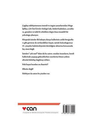 Çok Özel İsimler Sözlüğü - Müge İplikçi - Can Yayınları