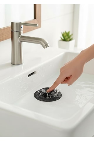 Ufo Lavabo Küvet Tıkacı, Lavabo Banyo Gider Tıkacı, Koku Önleyici Duşa Kabin Tıkacı Çok Renkli