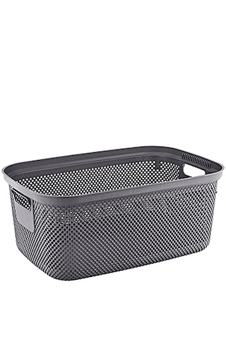 Hobby Life Nikel Çamaşır Sepeti 30 L Koyu Gri