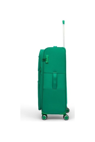 Benetton 60 Cm Yeşil Unisex Orta Boy Valiz 14bnt2400-02 Yeşil