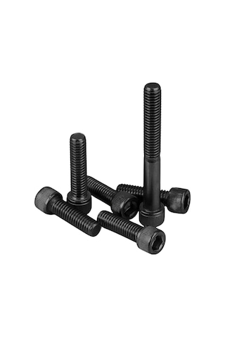 İmbus M3x30mm Cıvata Siyah Alyan Başlı Dın912 10 Adet Diğer
