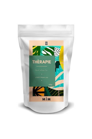 Mim Tea Thérapie Tea Çilekli Beyaz Çay 100 G