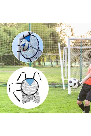 Homyl Köşe Futbolu Hedef Kale Net Futbol Eğitimi Oyunları Siyah