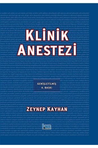 Klinik Anestezi