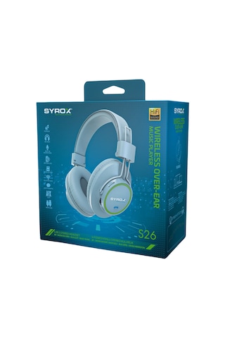 Syrox S26 Bluetooth Stereo Kulak Üstü Kulaklık