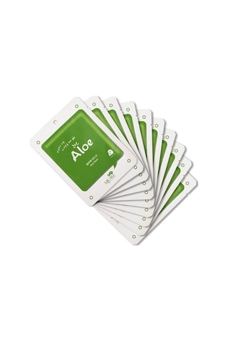 Mjcare On Aloe Vera Özlü Yüz Maskesi 10'lu