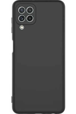 Samsung Galaxy Uyumlu M32 Kılıf İçi Telefonu Çizmeyen Kadife Kaplı Dışı Soft Yapılı Esnek Lansman Kapak Ryc/mara Siyah