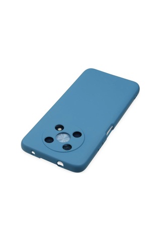 Cosmotex Newface Huawei Nova Y90 Kılıf Nano İçi Kadife Silikon - Mavi
