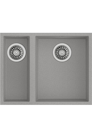 Teka Square 560 Tg Tezgah Altı Gri Granit Eviye