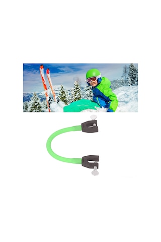 Konesam Çocuklar İçin Kayak Ucu Bağlayıcı - Başlangıçcı Kayak Yardımcısı, Stabilite Sağlar, Hız Kontrolü, Pembe Pembe