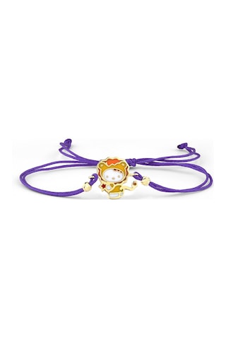 Hello Kitty Altın-Ipli Bileklik Bl2695A Sarı Altın