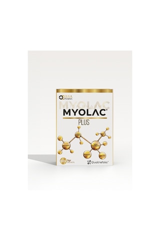 Myolac Plus 60 Saşe Myo-İnositol Alfa-Laktalbumin Astaksantin Folik Asit Krom Pikolinat Selenyum İçeren Takviye Edici Gıda