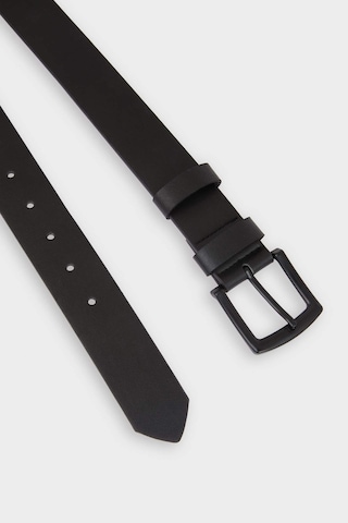 Defacto Erkek Dikdörtgen Toka Suni Deri Günlük Kemer F6806axnsbk27 Siyah