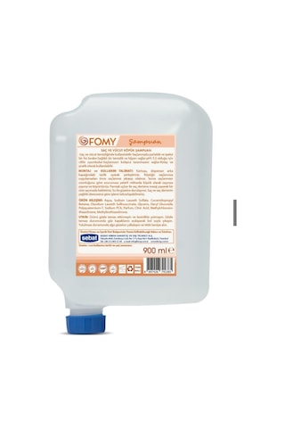 Fomy Saç ve Vücut Şampuanı 9 x 900 ML + Dispenser