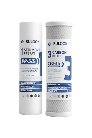Philips Aut 3060 Su Arıtma Cihazı Uyumlu 5'li Filtre Seti Vontron Membranlı