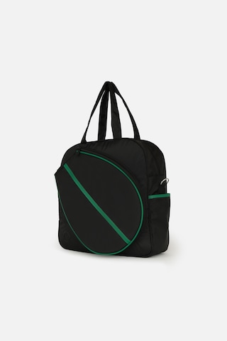 Paraşüt Kumaş Tenis Çantası,padel Çantası, Raket Cepli Tenis Çantası, Tennis Bag Siyah