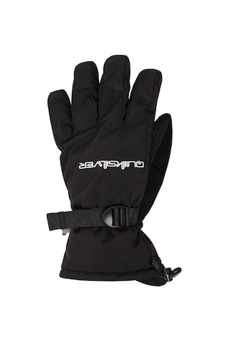 4Riders Quiksilver Mission Glove Erkek Eldiveni, Siyah, Beden M
