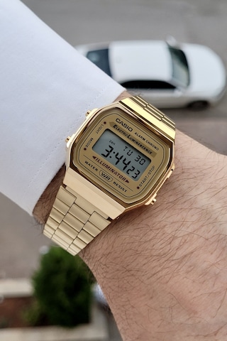 Casio Csıste261erkek Kol Saati Altın