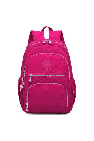 Sones Sırt Çantaları Okul Sırt Çantası Genç Kızlar İçin Kadın Dizüstü Bilgisayar Çantası Seyahat Çantası, Boyut: 27x13x37cm T1368 Şarap Kırmızısı Diğer