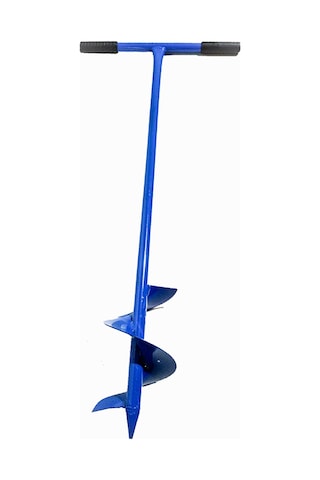 Toprak Burgu Makinesi 15 CM Direk ve Fidan Dikme Aleti Sabit Kollu