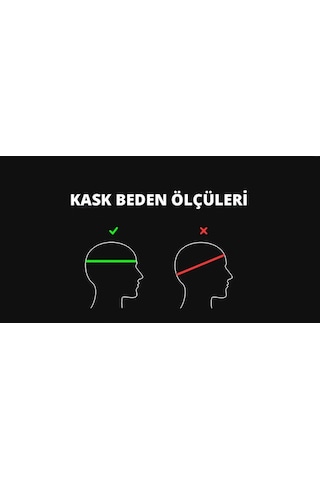 Sway Stardust Full Face Tam Korumalı Kask 53-54cm Turuncu - Siyah