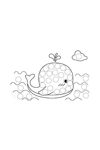 Lino Dot Markers Boyama Kitabı