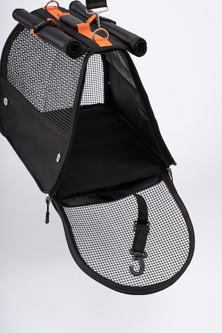 Missidea Brave Paws Flybag Fileli Kedi Ve Köpek Taşıma Çantası Havayolu Uyumlu Siyah