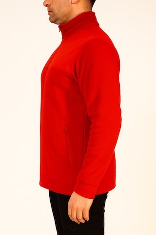 Softshell Polar İş Kıyafeti Ceket 10 Adet Sıcak, Firmanıza Özel İsim & Logo Baskılı Kırmızı