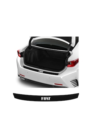 Fiat Doblo Arka Tampon Bagaj Koruyucu Sticker