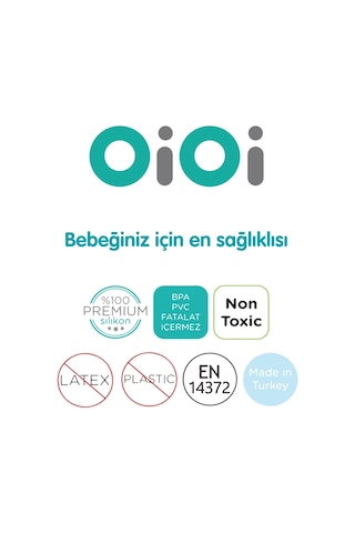 Oioi Silikon Mini Bardak Woody Brown Kahverengi