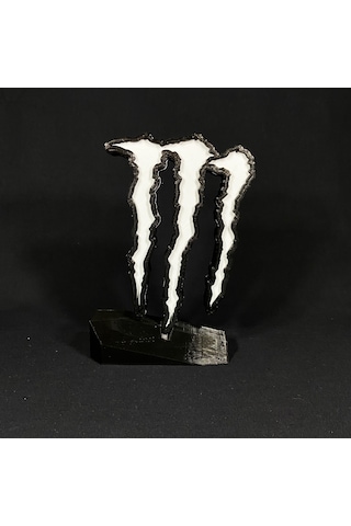 Monster Energy Led Işık - Monster Enerji Led Işık Siyah