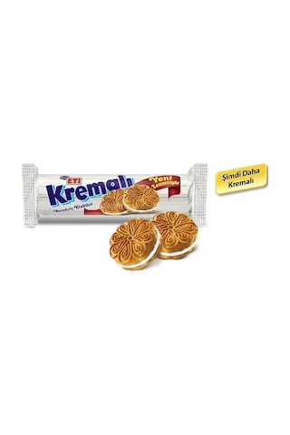 Eti Kremalı Sandviç Bisküvi 24 x 61 G