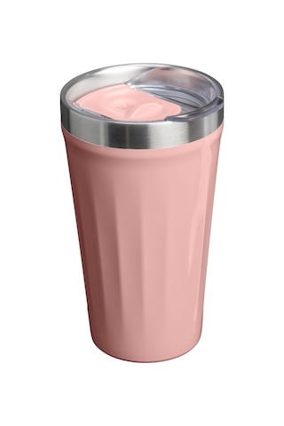 Stanley The Everyday Tumbler Txt 0.47l / 16oz Peach Rose Gloss Termos Bardak-33728 Pembe