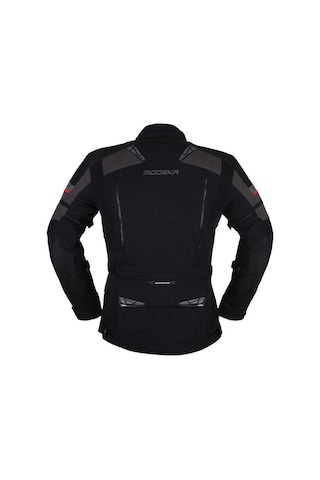 Modeka Panamerıcana Iı Waterproof Ceket Siyah Koyu Gri