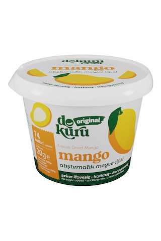 Dokuru Mango Kuru Meyve Cipsi 20 G