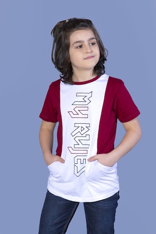 Toontoy Kids Toontoy Erkek Çocuk T-shirt My Rules Baskılı Siyah