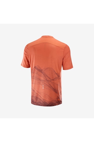 Salomon S/lab Ultra Erkek Koşu Tişört Burnt Sıenna Lc2449700 Turuncu