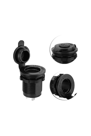 Ic-246b-5 Araç Çakmaklık Soketi Dişi Pano Tip Ø30mm