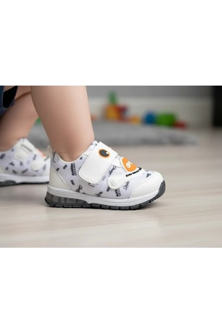 Tuğba Ortopedi 024 Çocuk Işıklı Sneaker Beyaz