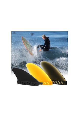 Xindoker 4.6" Gri Tpu Malzeme Sürf Tahtası Yumuşak Kuyruk Gemi, 135g Ağırlık