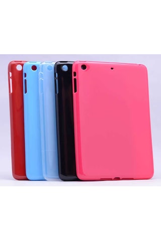 Apple Uyumlu iPad Mini 2 3 Kılıf Zore Tablet Süper Silikon Kapak Arka Kapak