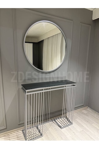Zdesignhome Gümüş Dresuar Takım
