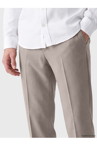 Lcw Busıness Bej Regular Fit Erkek Pantolon