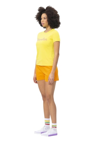 United Colors Of Benetton Kadın T-shirt Bnt-w20423 Sarı