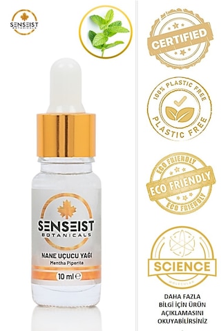 Senseist Botanicals Nane Uçucu Yağı 10ml %100 Saf - Sertifikalı