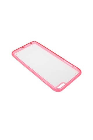 Apple Uyumlu iPhone 6s Plus/6 Plus İle Kılıf Silikon Lims Şeffaf Pembe