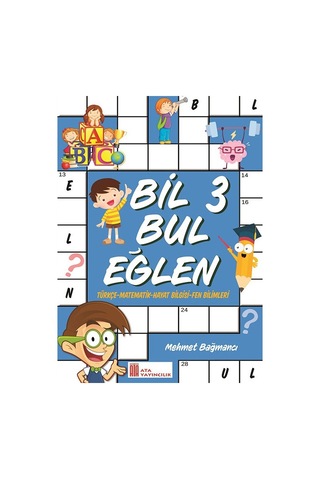 Ata 3.sınıf Bil Bul Eğlen Zincirli Çarpım Tablosu Kartelası Hediyeli