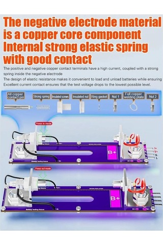 Maoyaya 20a 4-kanallı Pil Test Standı 18650 İç Direnç Kapasitesi
